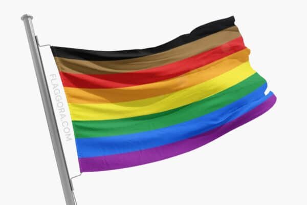 Drapeau LGBT Philadelphia Pride