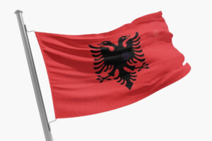 Drapeau Albanie