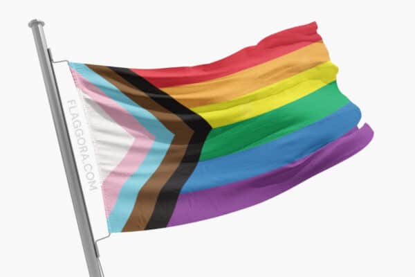 Drapeau LGBT Progressiste